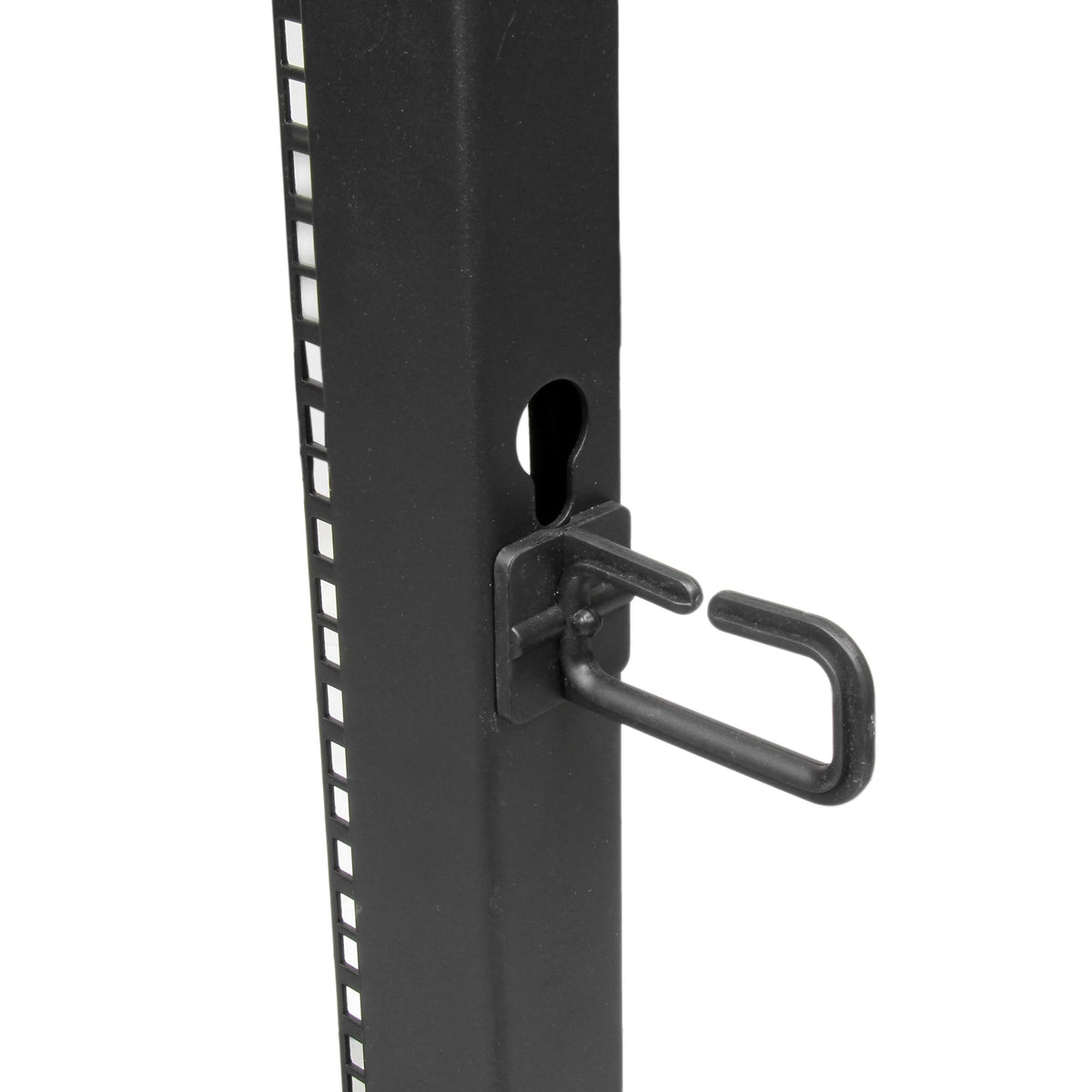 StarTech.com Rack Serveur Mobile 18U 4 Poteaux, Rack Réseau 19" avec Roulettes et Profondeur Ajustable
