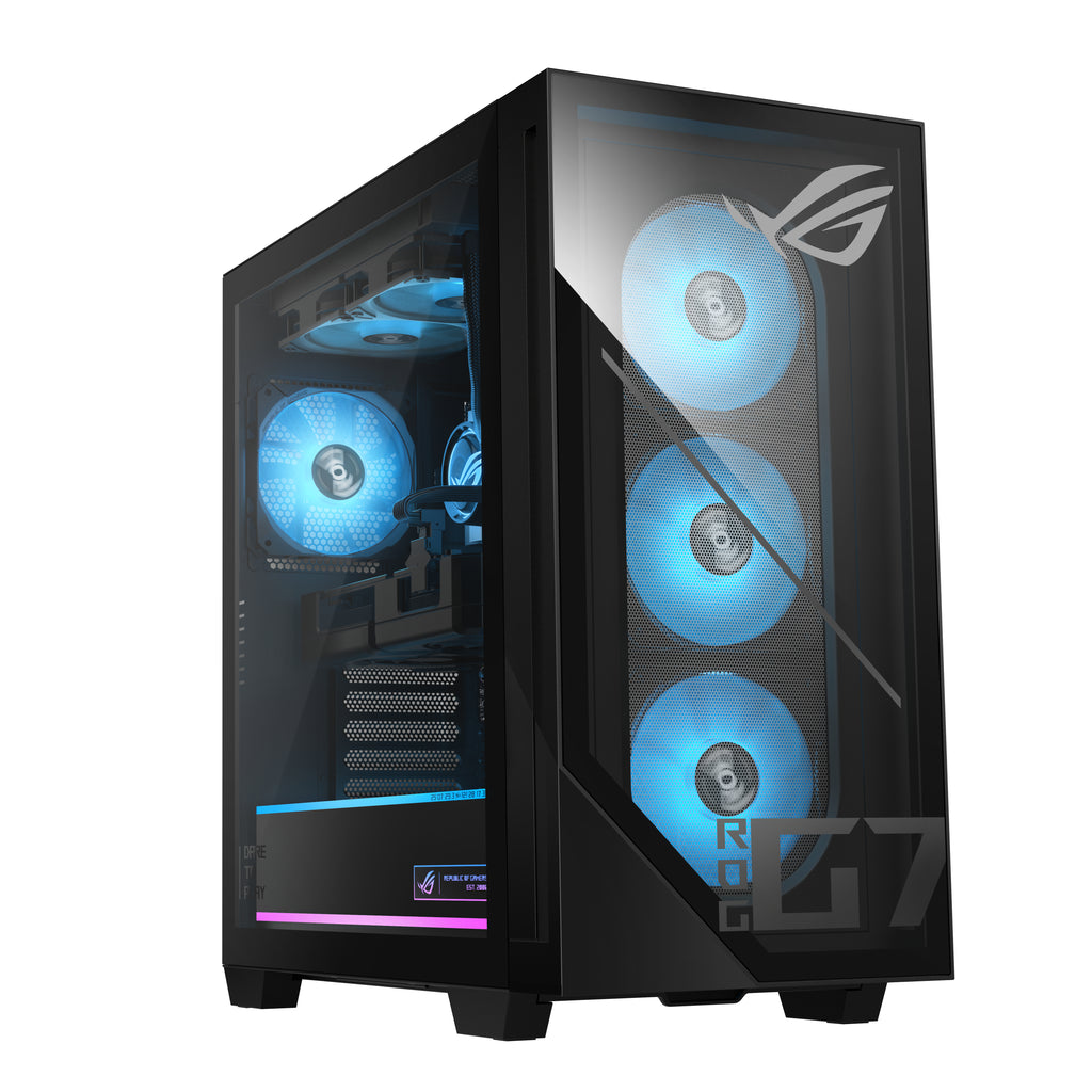ASUS ASUS ROG G700 GM700TZ-R9800X064W AMD Ryzen™ 7 9800X3D 64 Go DDR5-SDRAM 1 To SSD NVIDIA GeForce RTX 5070 Windows 11 Home Tower PC Noir