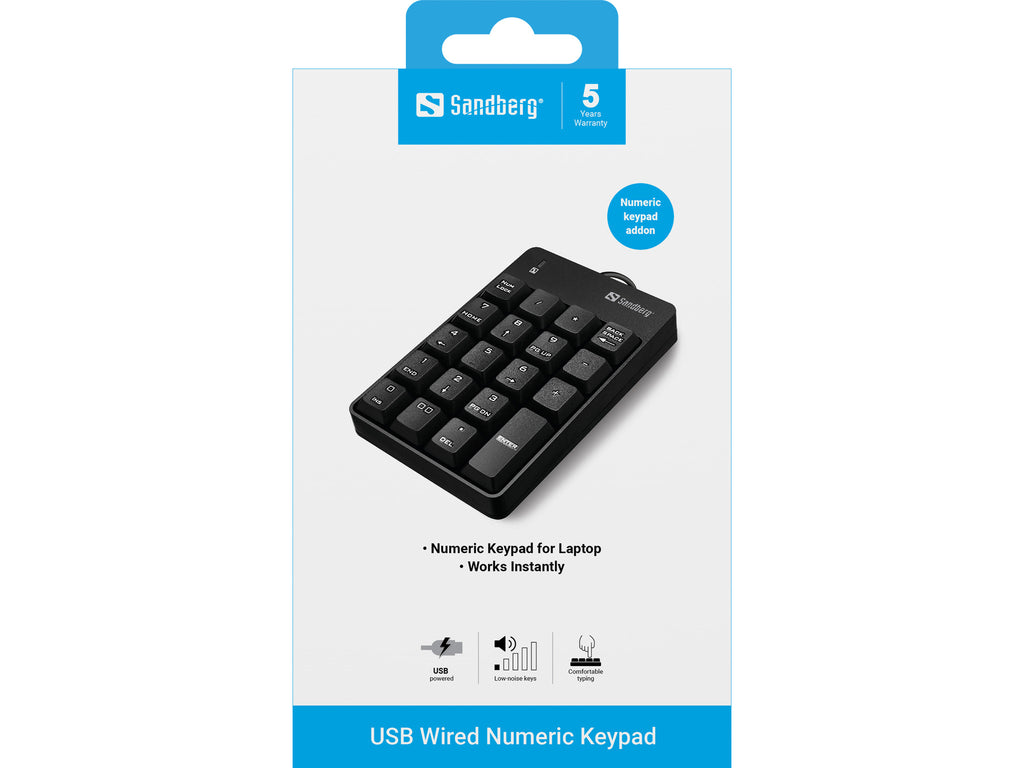 Clavier Numérique Filaire USB