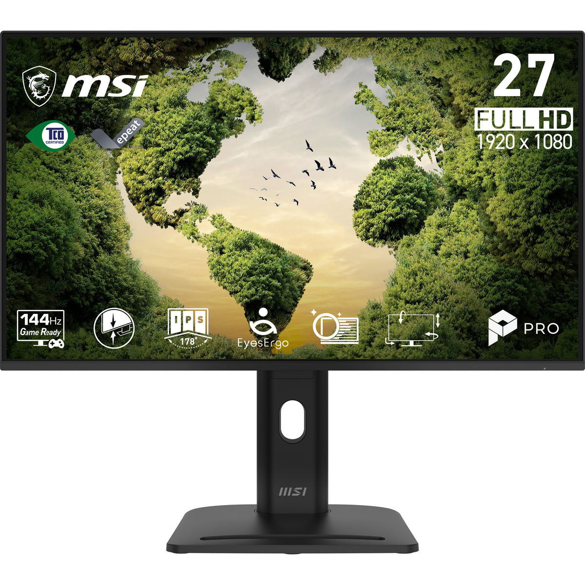 MSI Pro MP275PGN E14 écran plat de PC 68,6 cm (27") 1920 x 1080 pixels Full HD LCD Noir