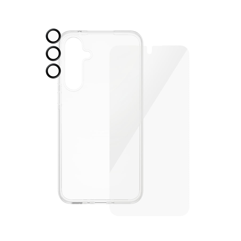 PanzerGlass SAFE. by ® 3-in-1 Protection Bundle Samsung Galaxy A35 5G Protection d'écran transparent 1 pièce(s)