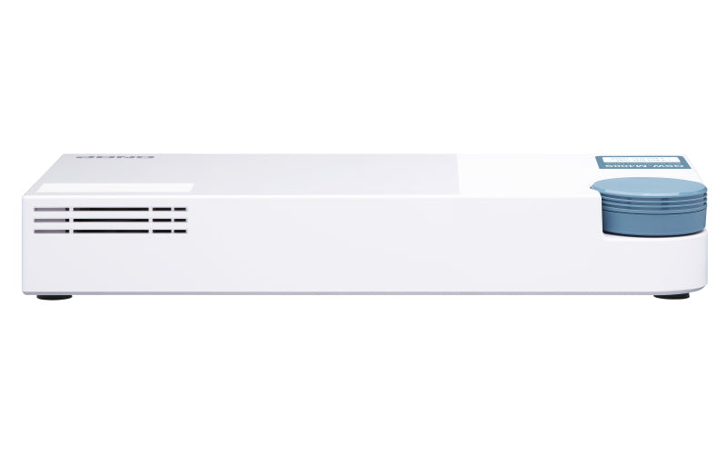 QNAP QSW-M408S Commutateur Réseau Géré L2 Gigabit Ethernet, 4 ports SFP+ 10GbE et 8 ports Gigabit, Blanc