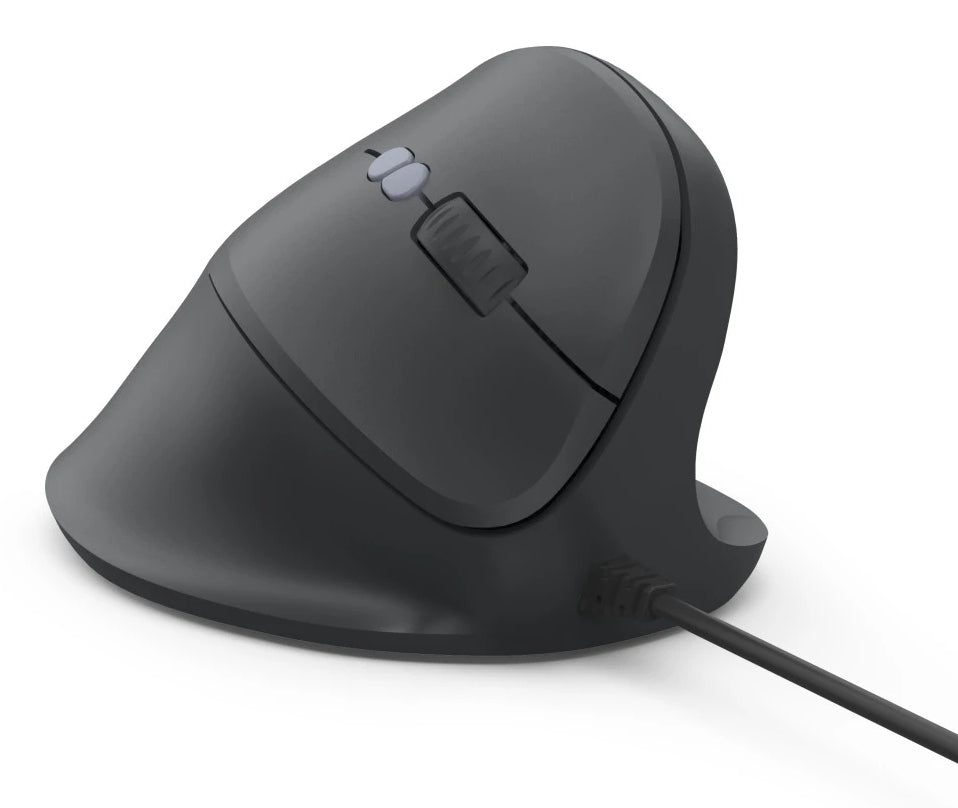 Hama ECM-500R Souris de Bureau Optique pour Droitier, USB Type-A, 1800 DPI, Noir