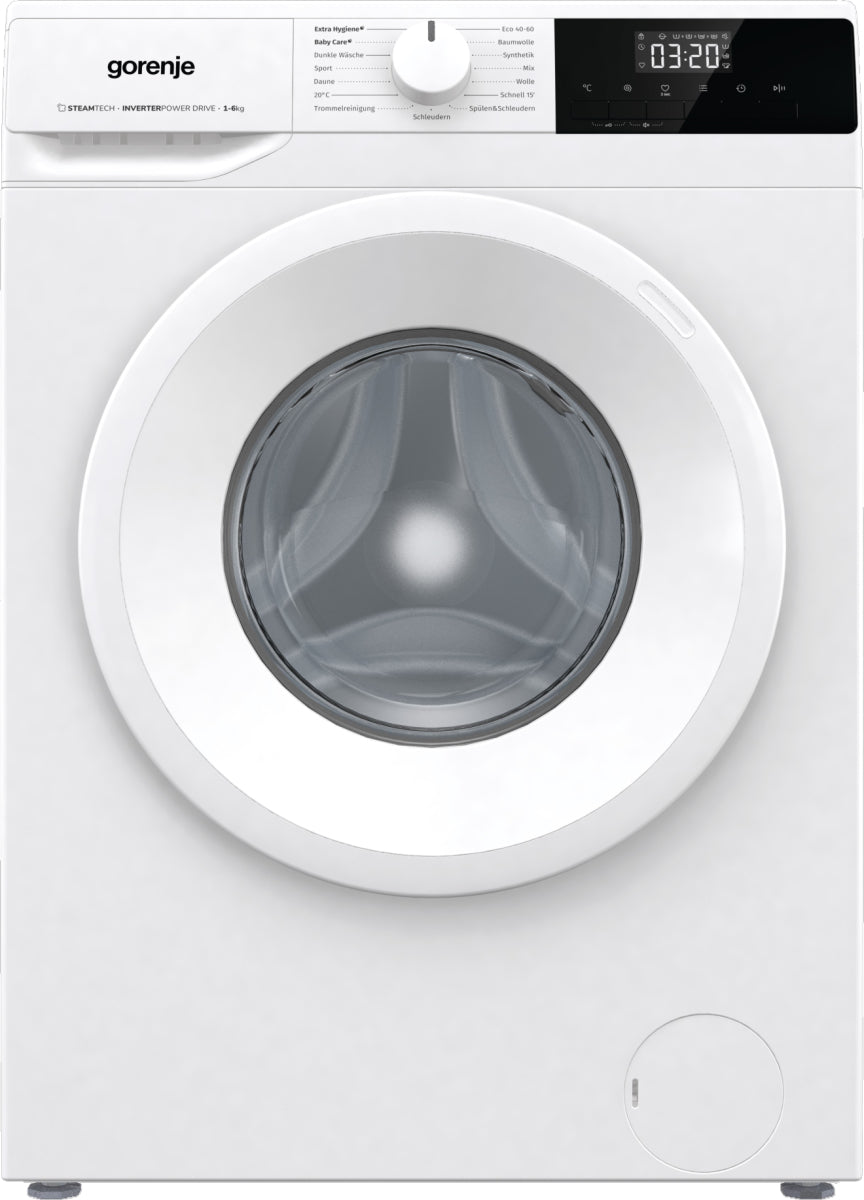 Gorenje WNHPI62SCPS/DE machine à laver Charge avant 6 kg 1200 tr/min Blanc
