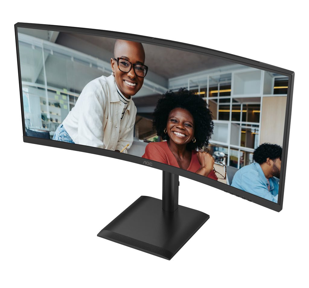 AOC CU34E4C écran plat de PC 86,4 cm (34") 3440 x 1440 pixels Noir