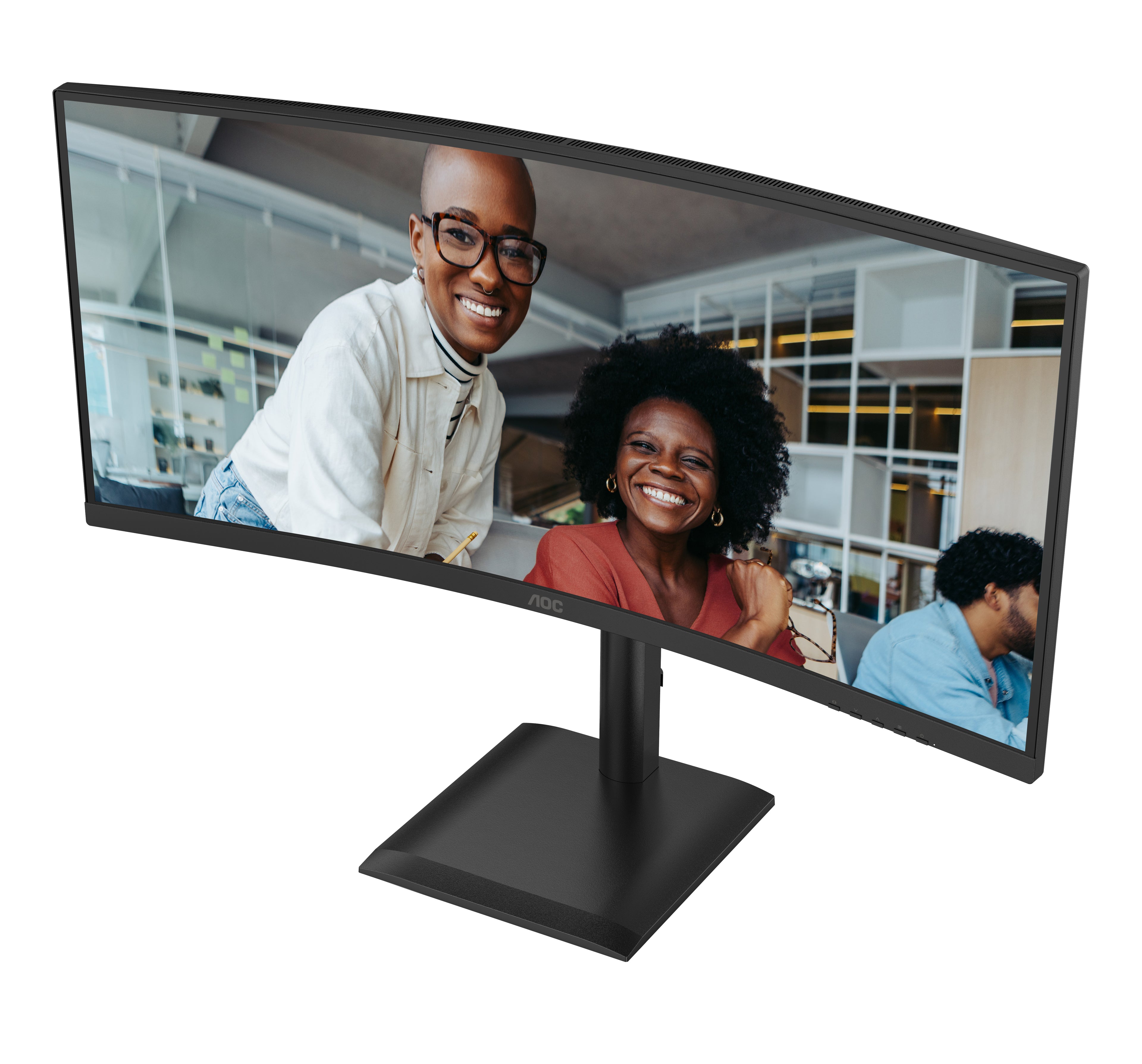 AOC CU34E4C écran plat de PC 86,4 cm (34") 3440 x 1440 pixels Noir