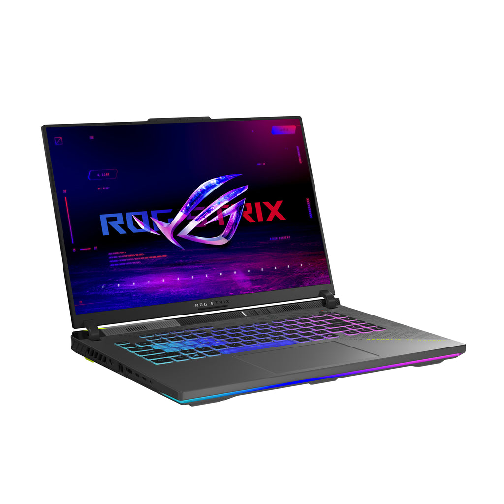 ASUS ROG Strix G16 G614PW-TS092W AMD Ryzen™ 9 8940HX Ordinateur portable 40,6 cm (16") WQXGA 32 Go DDR5-SDRAM 1 To SSD NVIDIA GeForce RTX 5080 Wi-Fi 6E (802.11ax) Windows 11 Home Gris QWERTZ Allemand - vue 3