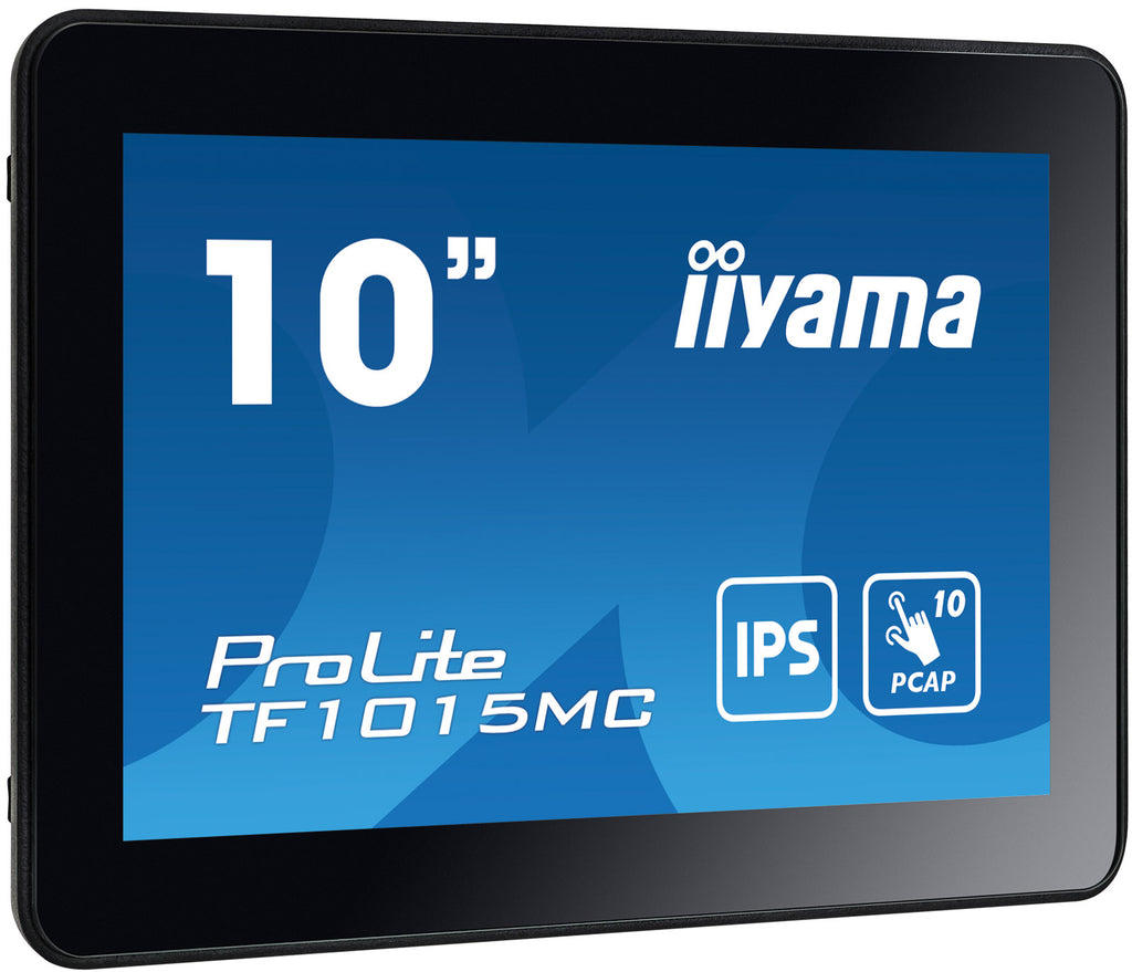 iiyama TF1015MC-B3 Écran Tactile PC 10.1" HD LED 1280 x 800 pixels, Noir