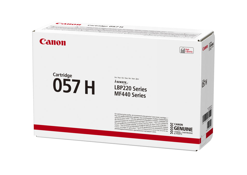 Cartouche de Toner Compatible Reference 057H, Noir, Haute Capacité