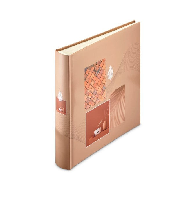 Hama Singo II album photo et protège-page Terracotta 100 feuilles Reliure du livre