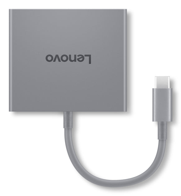Lenovo GX91R64790 Station d'accueil USB 3.2 Gen 1 Type-C, Gris