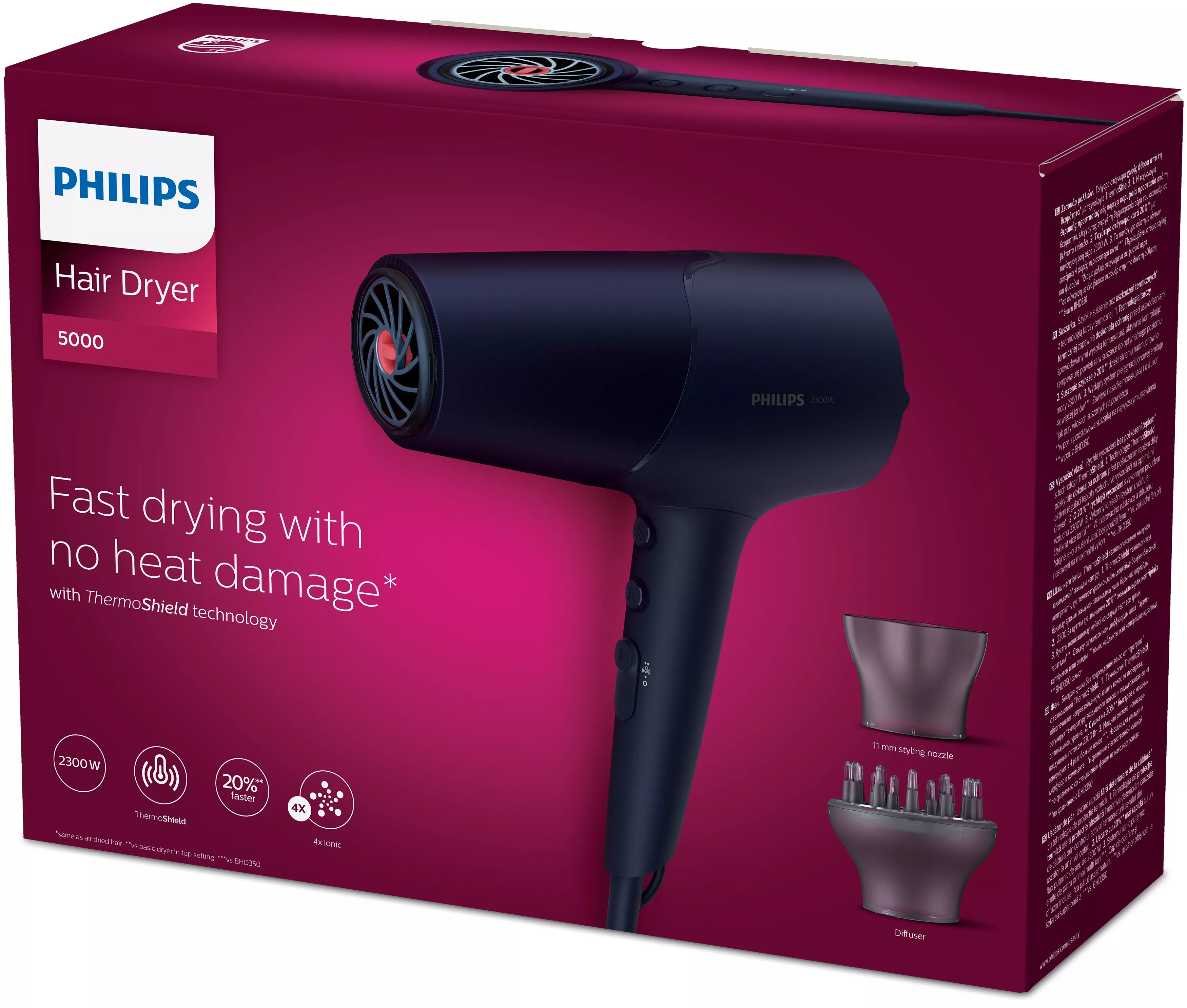 Philips 5000 series BHD510/00 Sèche-cheveux