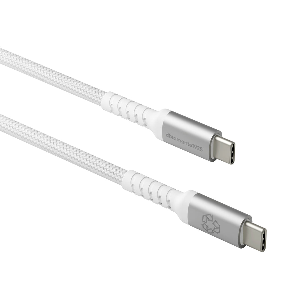 Câble USB-C vers USB-C 240W, USB 2.0, 2 m, Blanc, CB20CCWH7271
