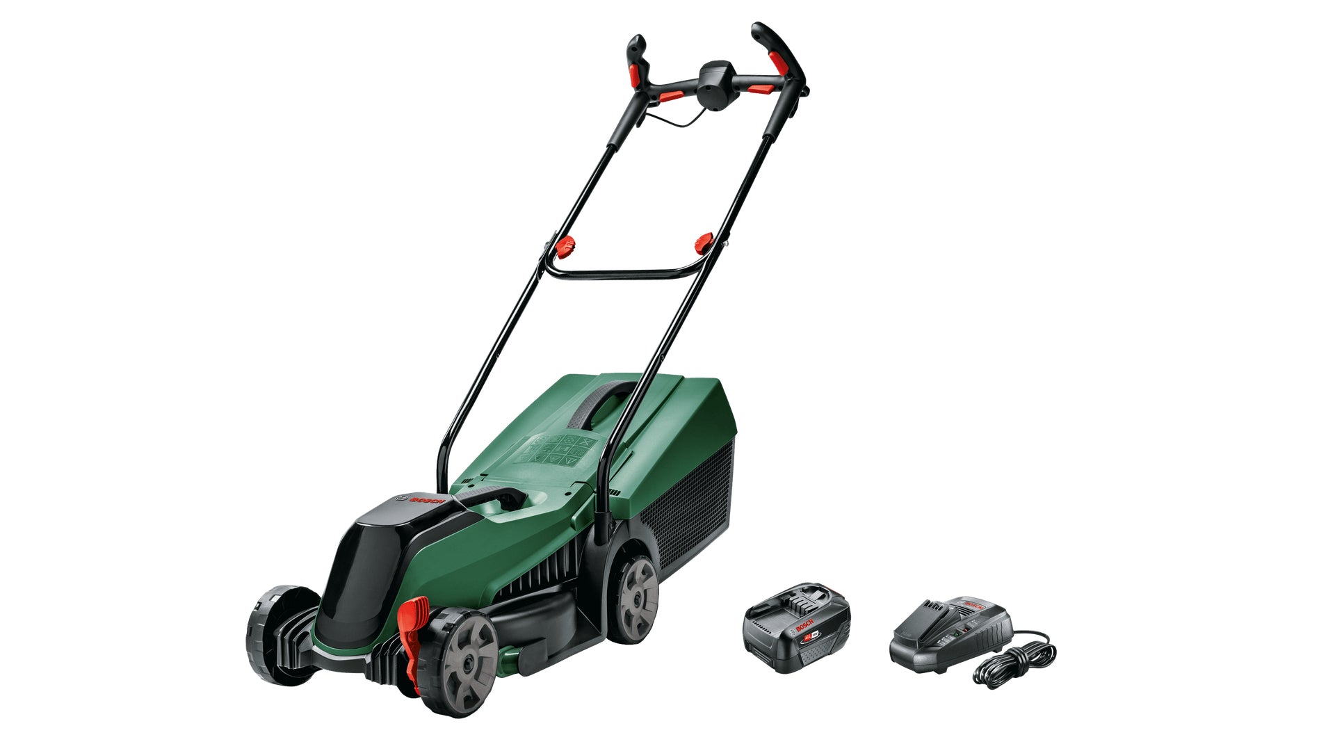 Bosch Bosch CityMower Tondeuse à gazon poussée Batterie Noir, Vert