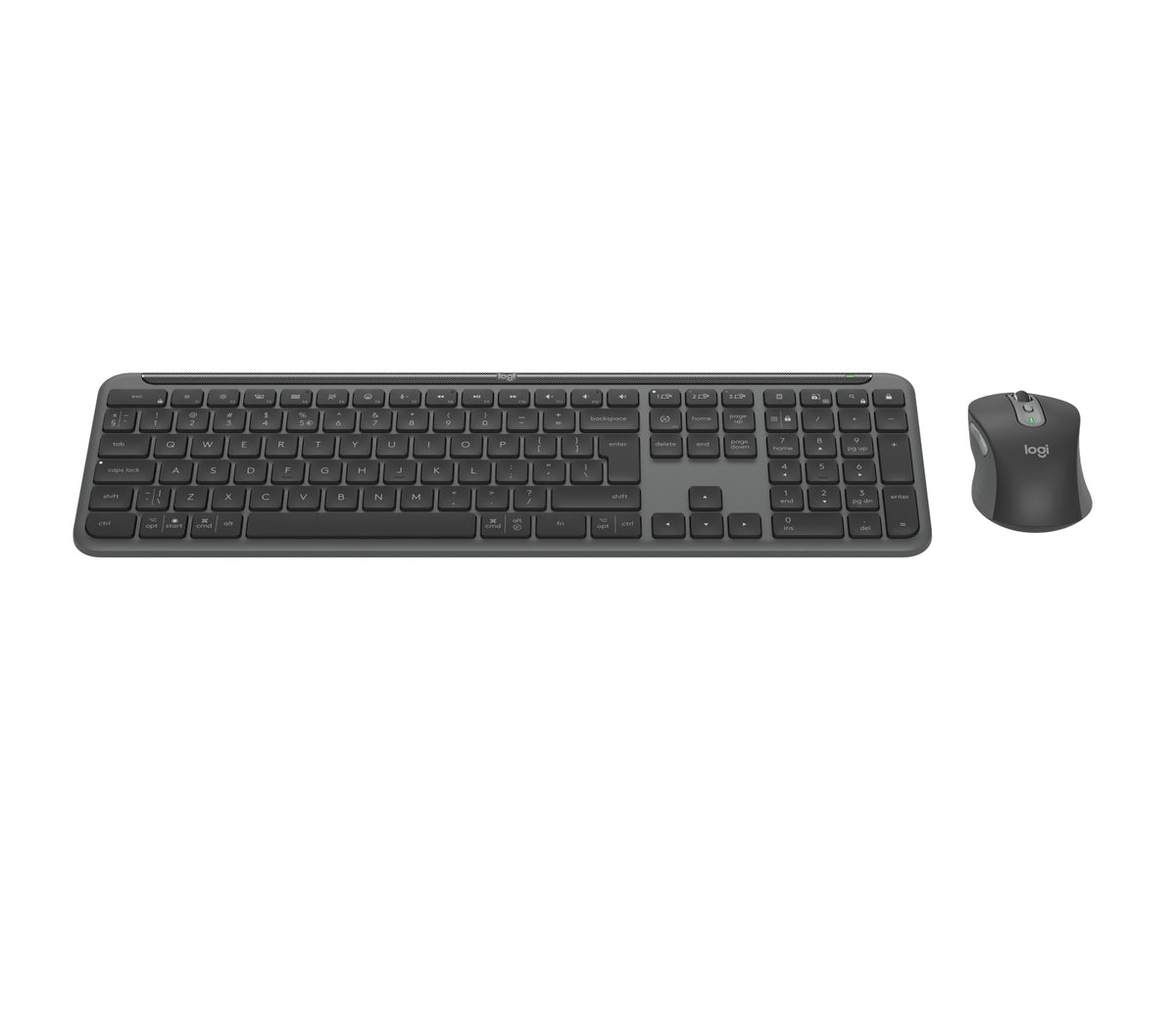 Logitech Signature Slim Combo MK950 Sæt med mus og tastatur Saks Trådløs US International