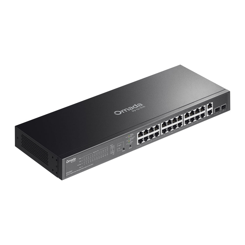 TP-Link ES228GP Commutateur Réseau Géré L2 Gigabit Ethernet PoE Noir
