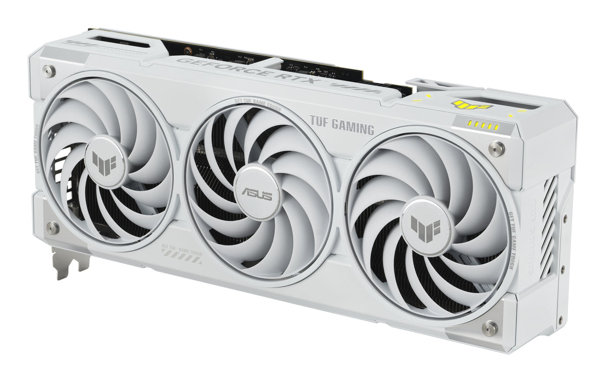 ASUS TUF Gaming TUF-RTX5070TI-O16G-WHITE-GAMING NVIDIA GeForce RTX 5070 Ti 16 Go GDDR7 - vue 3