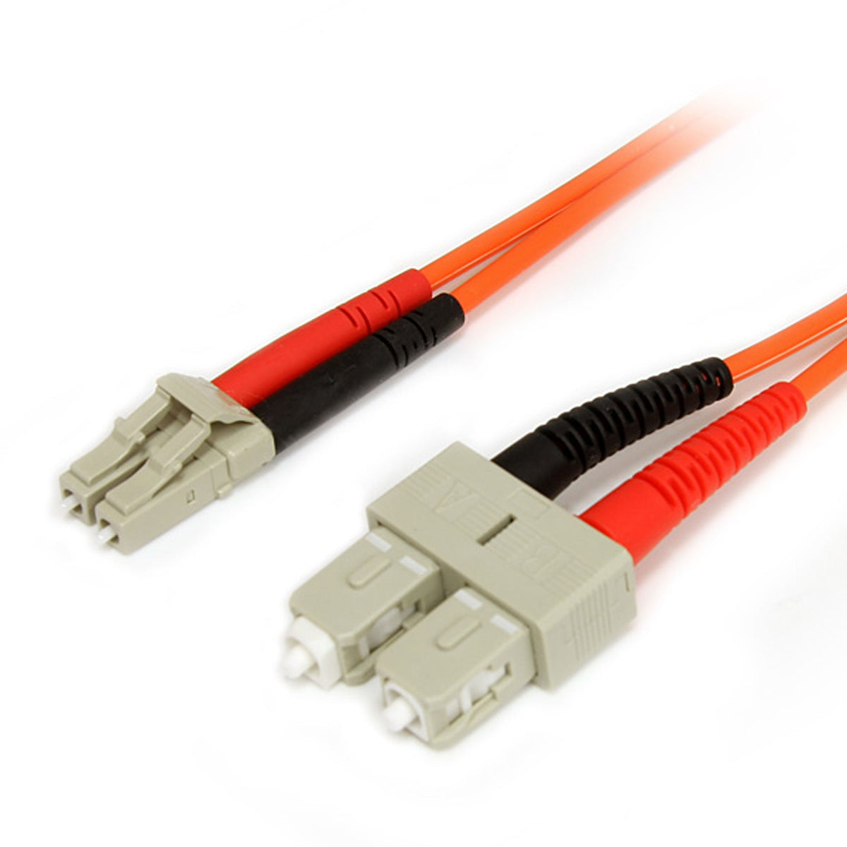 StarTech.com Câble Patch Fibre Optique Duplex Multimode 62,5/125 LC - SC, 2 m, LSZH