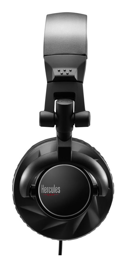 Hercules HDP DJ60 Casque DJ Fermé Circum-aural avec Fil, Noir