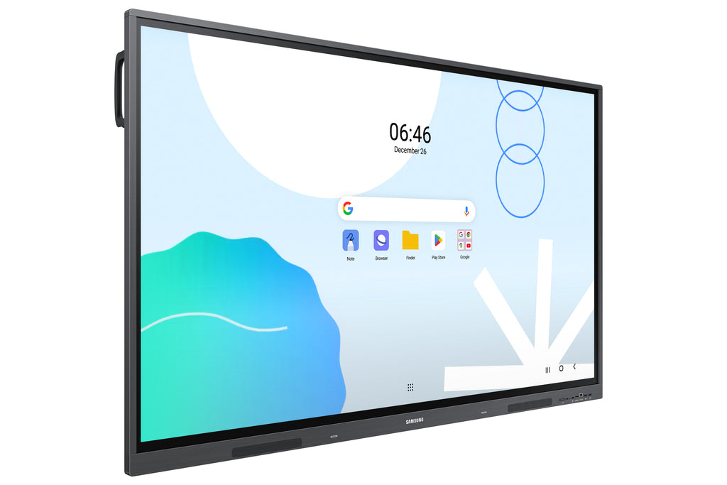 Samsung WA75D tableau blanc interactif 190,5 cm (75") 3840 x 2160 pixels Écran tactile Gris