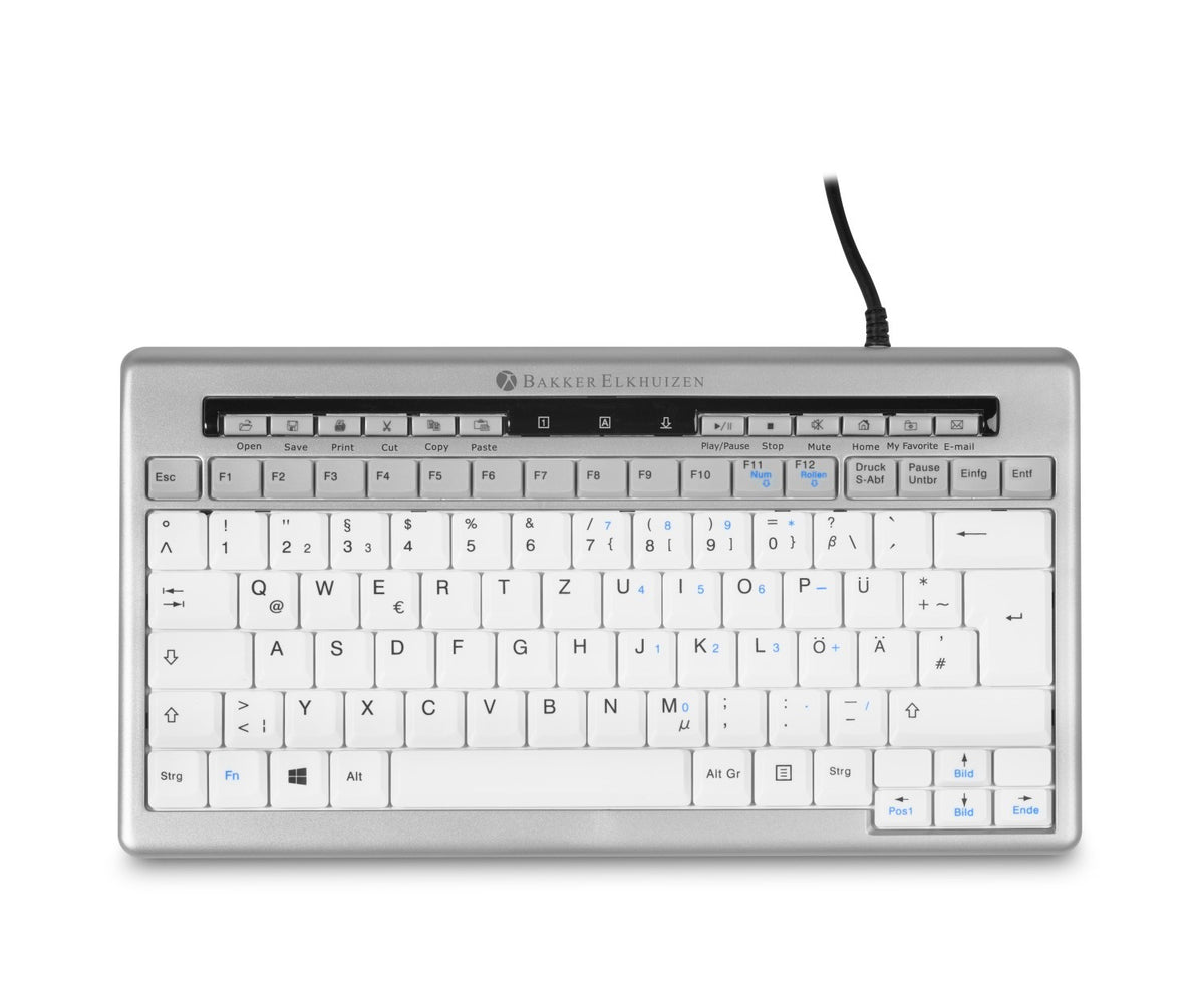 Clavier Compact S-Board 840 DE Qwertz avec Ports USB