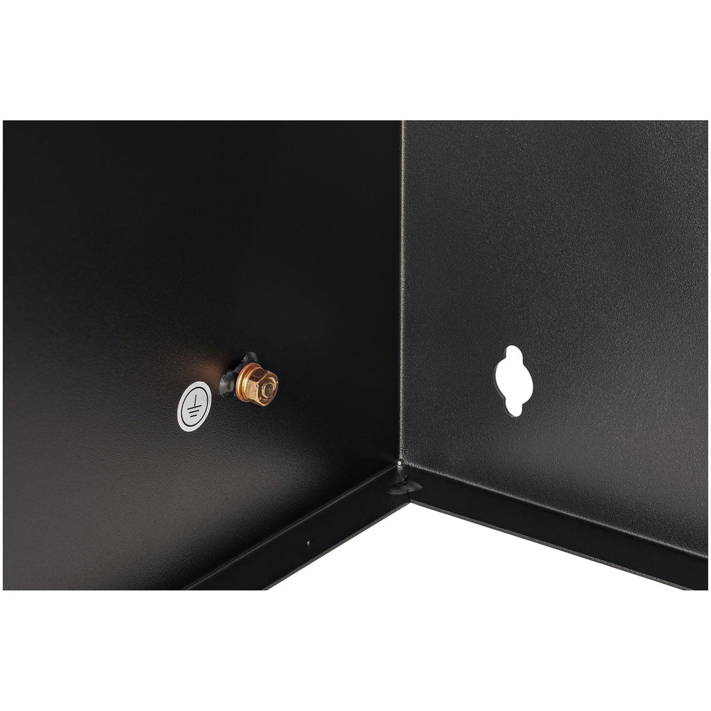 StarTech.com Support de Réseau Mural 6U, Profondeur 14", Baie de Brassage 19", Noir, Charge Max 20kg