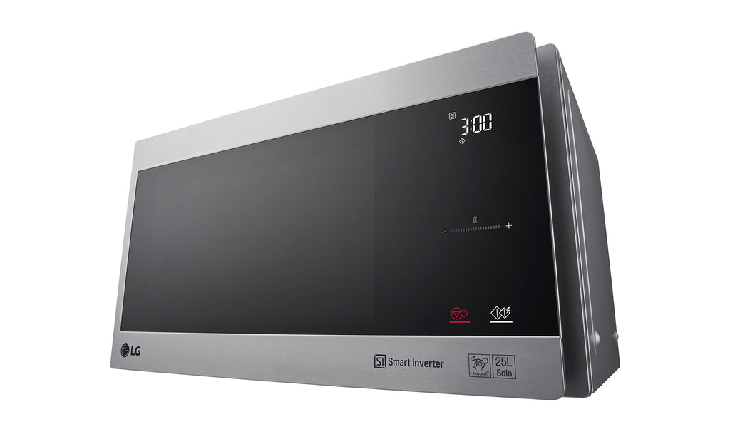 LG MS2595CIS micro-onde Argent, Acier inoxydable Micro-onde simple Comptoir 25 L 1000 W
