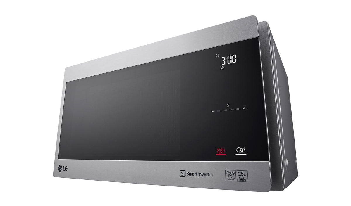 LG MS2595CIS micro-onde Argent, Acier inoxydable Micro-onde simple Comptoir 25 L 1000 W