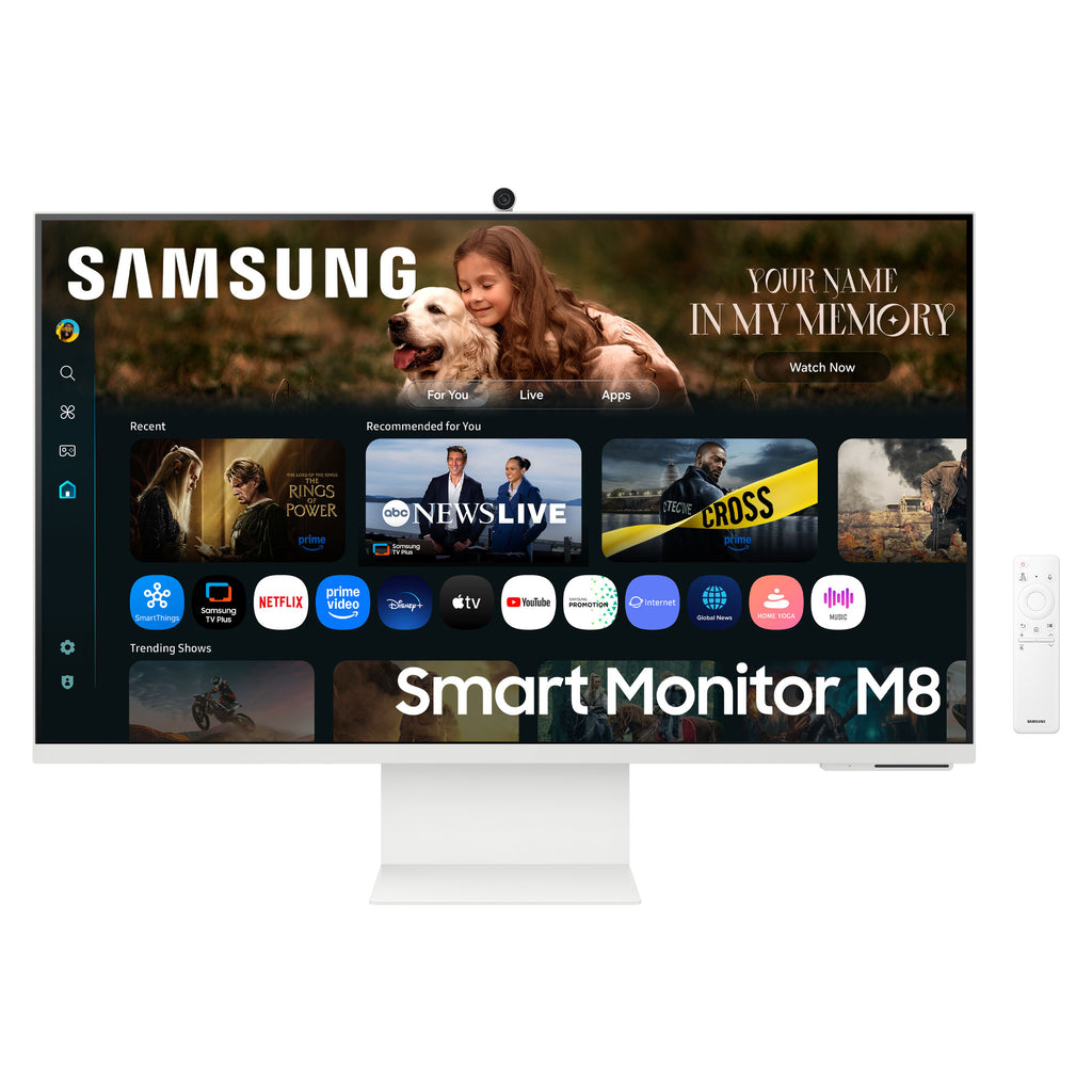 Samsung Samsung M8 M80F écran plat de PC 81,3 cm (32") 3840 x 2160 pixels 4K Ultra HD LCD Blanc
