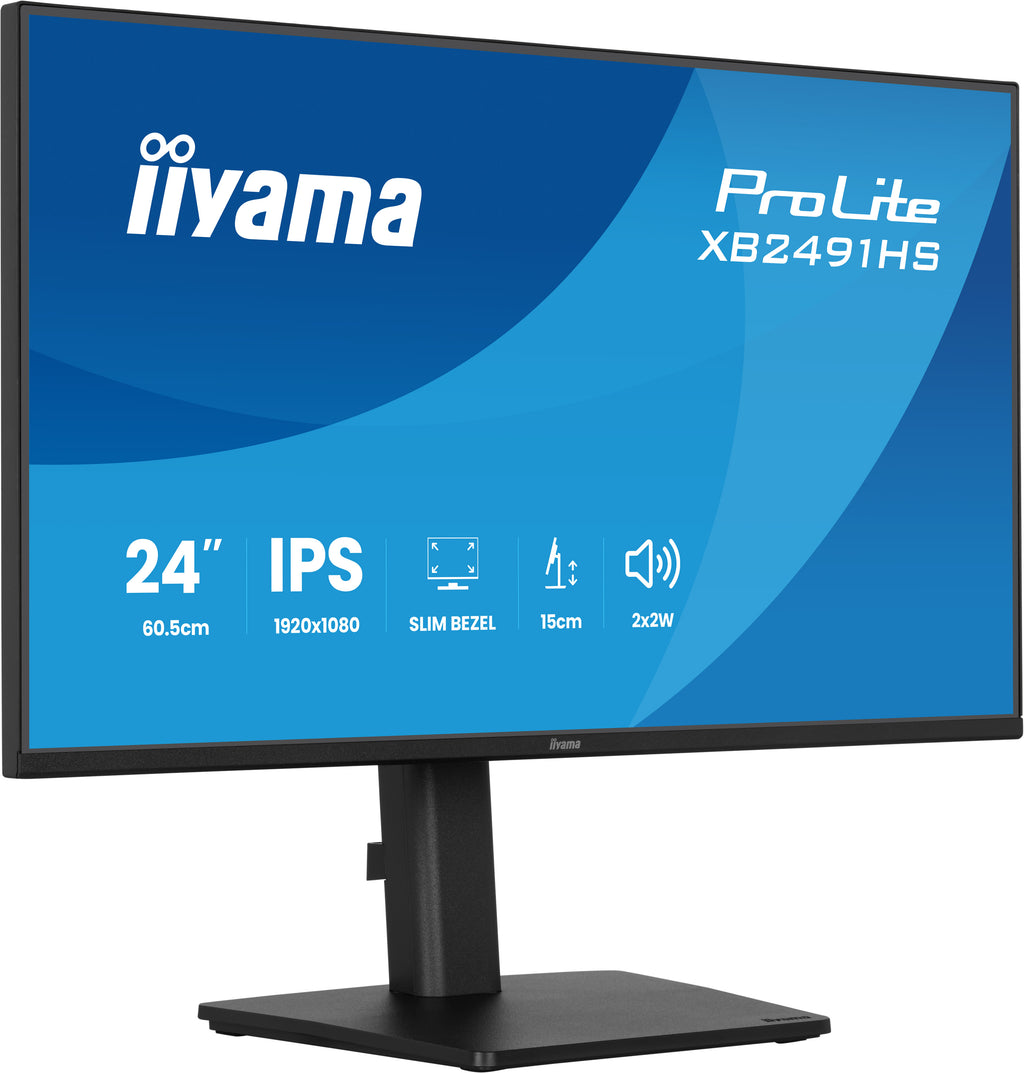 iiyama ProLite XB2491HS-B1 Écran PC 60,5 cm (23.8") Full HD 1920 x 1080 LCD Noir