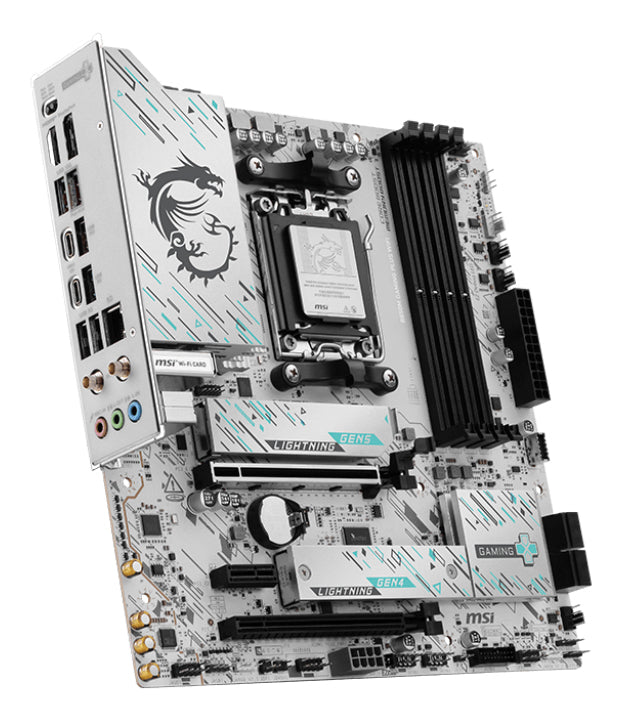 MSI B850M GAMING PLUS WIFI carte mère AMD B850 Emplacement AM5 micro ATX - vue 4