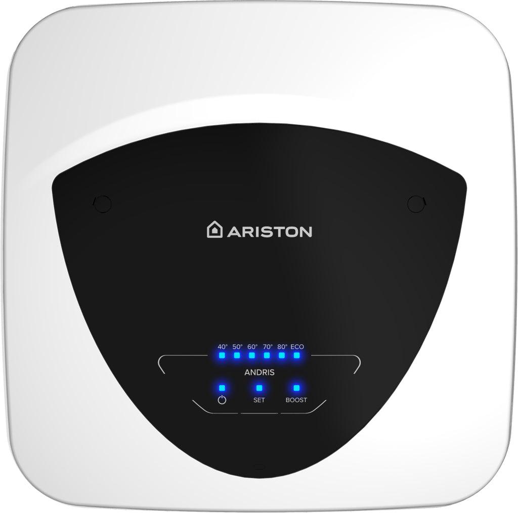 Ariston Andris Elite 30/5 EU verticale Réservoir (stockage d'eau) Système de chauffe-eau unique Noir, Blanc