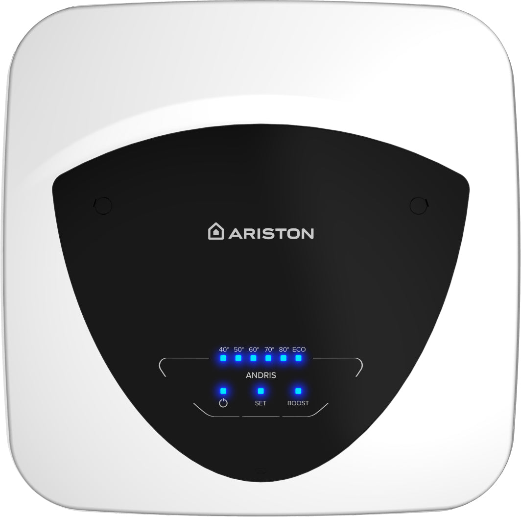 Ariston Andris Elite 30/5 EU verticale Réservoir (stockage d'eau) Système de chauffe-eau unique Noir, Blanc