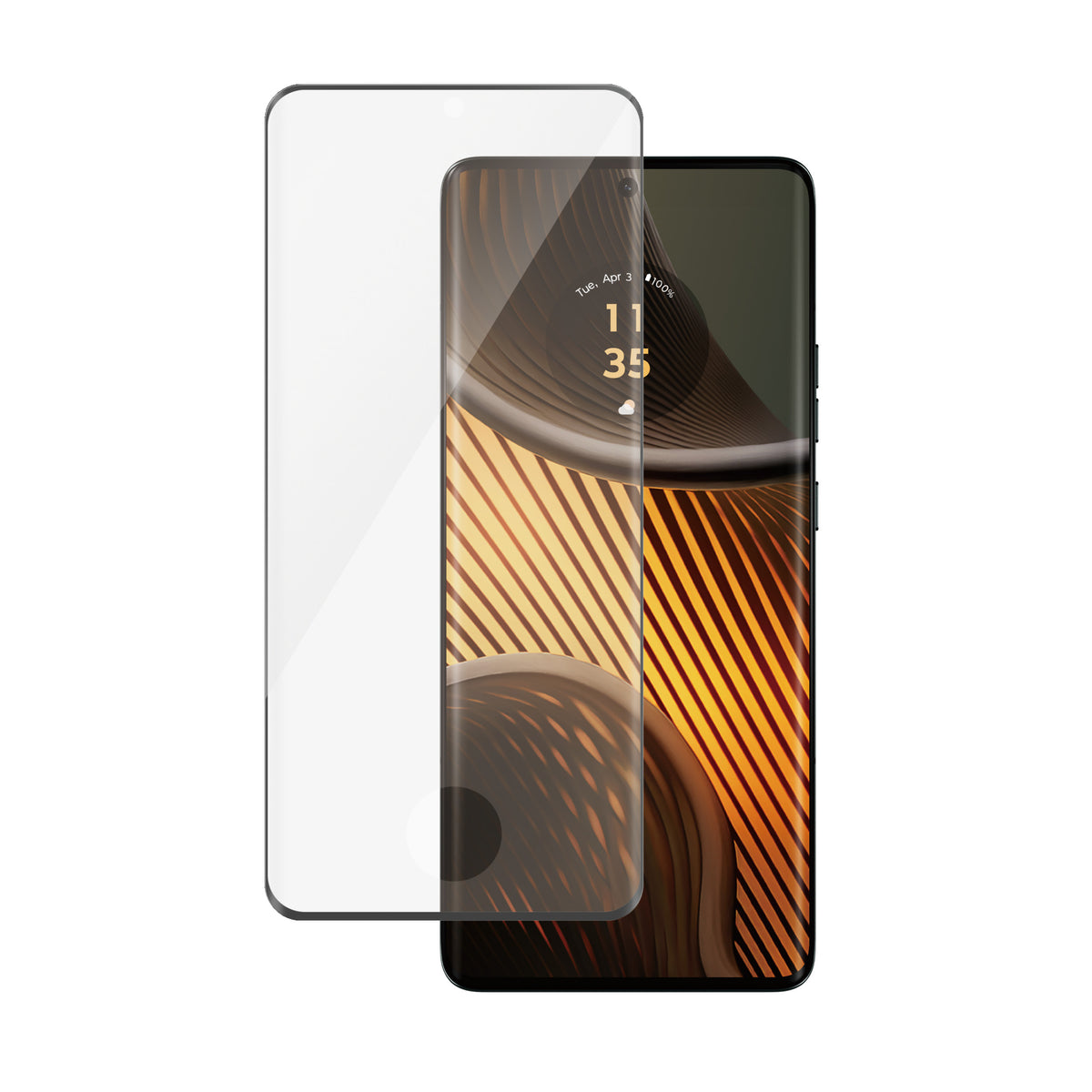 PanzerGlass ® Screen Protector Motorola edge 50 ULTRA | Ultra-Wide Fit Protection d'écran transparent 1 pièce(s)