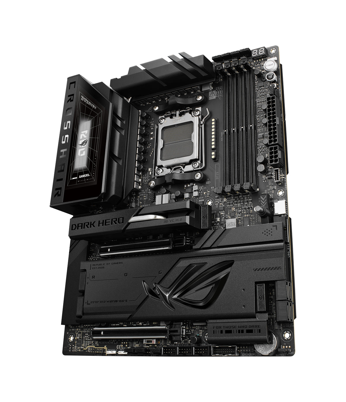 ASUS ROG CROSSHAIR X870E DARK HERO AMD X870E Emplacement AM5 ATX