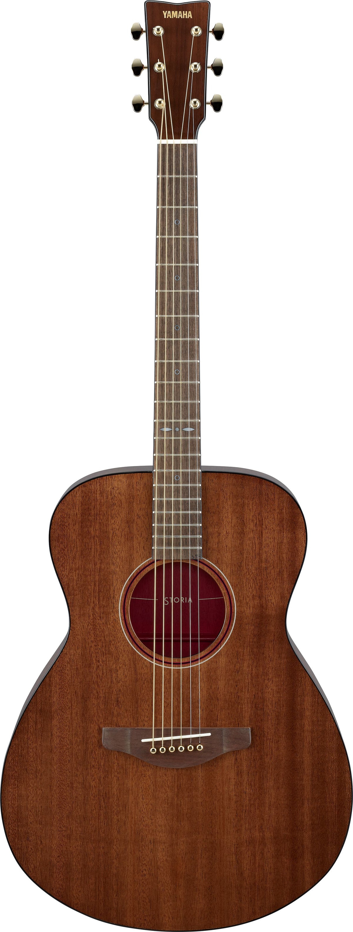 Yamaha STORIA III Guitare acoustique 6 cordes Marron, Rouge