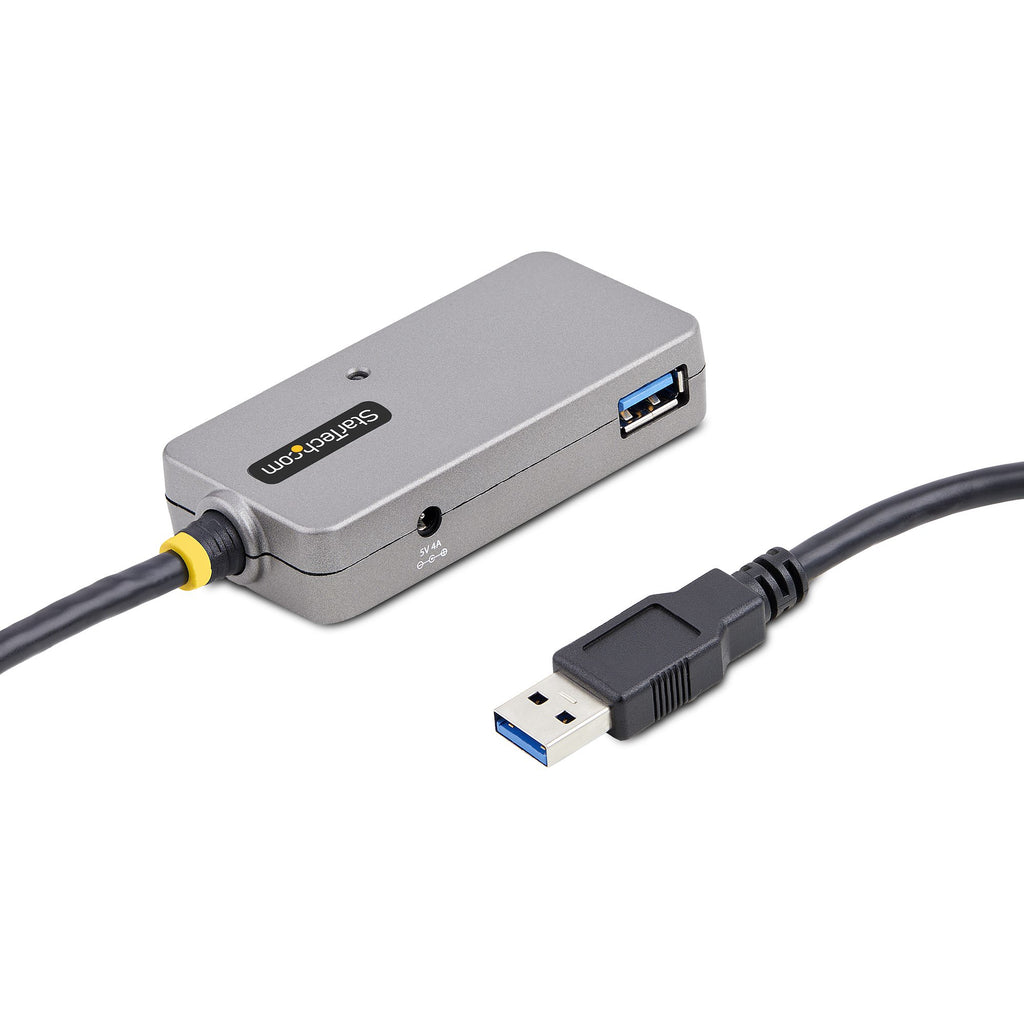 StarTech.com U01043-USB-EXTENDER hub & concentrateur USB 3.2 Gen 1 (3.1 Gen 1) Type-A 5000 Mbit/s Noir, Argent - vue 2
