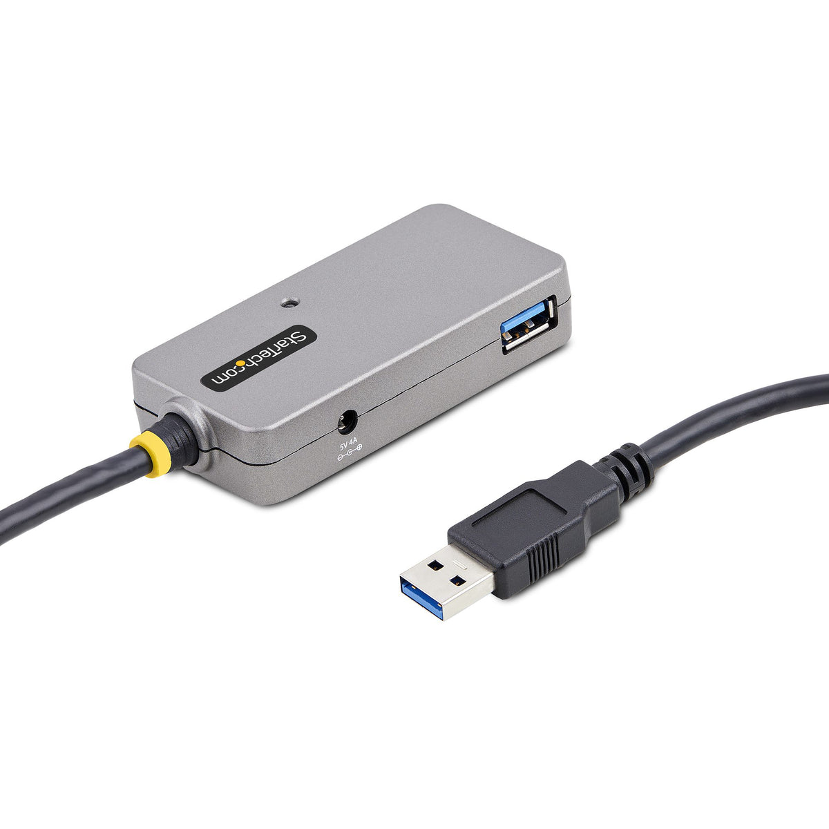 StarTech.com U01043-USB-EXTENDER hub & concentrateur USB 3.2 Gen 1 (3.1 Gen 1) Type-A 5000 Mbit/s Noir, Argent - vue 2