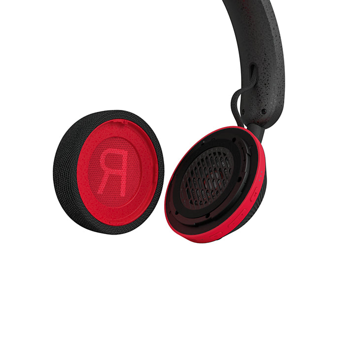 Philips 6000 series TAA6219BK/00 casque Casques Sans fil Arceau Musique Bluetooth Noir, Rouge