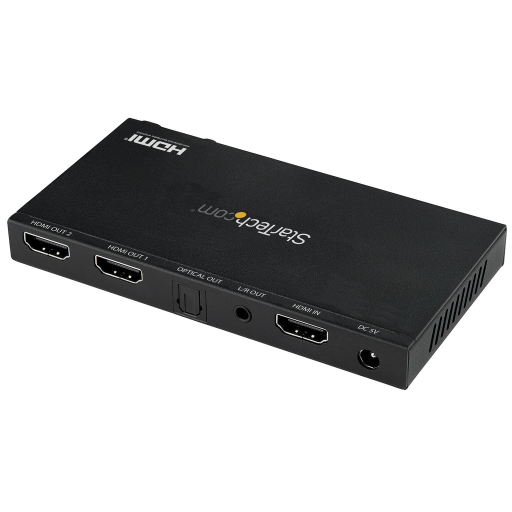 StarTech.com Répartiteur HDMI 2 ports 4K 60Hz avec Scaler et Son Surround 7.1