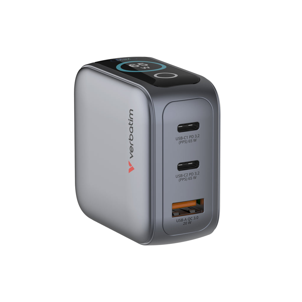 Verbatim 30238 chargeur d'appareils mobiles Universel Noir Secteur Charge rapide Intérieure