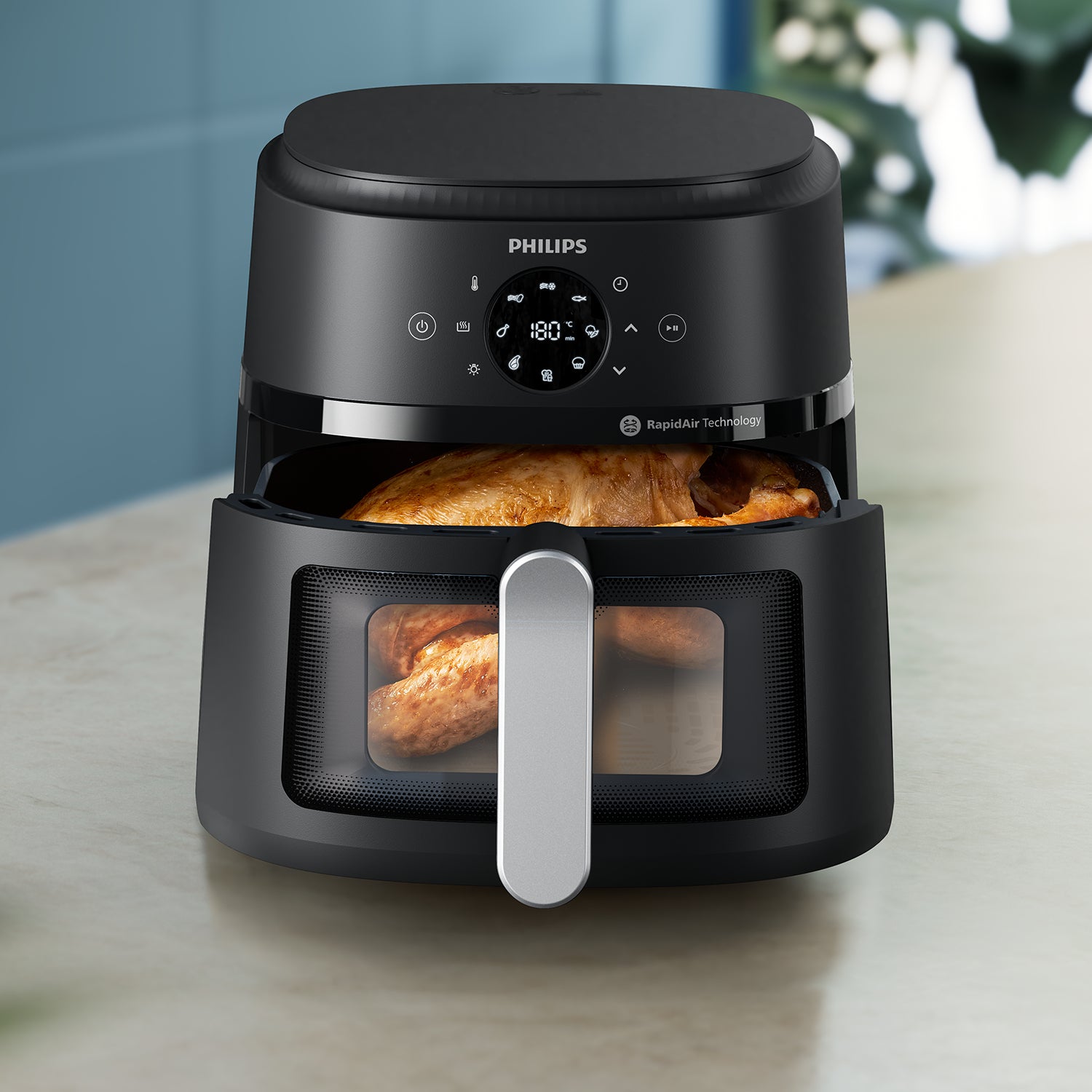 Philips 2000 series Airfryer série 2000, 6,2 l, argent