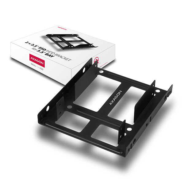 Axagon RHD-225 kit de support Noir Métal - vue 3