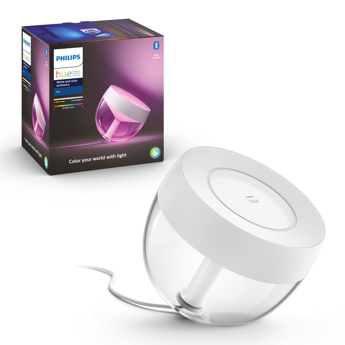 Philips Hue White and Color ambiance Lampe à poser Iris - vue 8