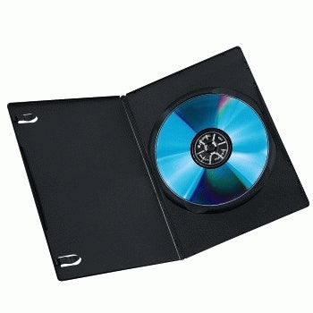 Hama Boîtier "Slim" pour DVD, lot de 10, Noir