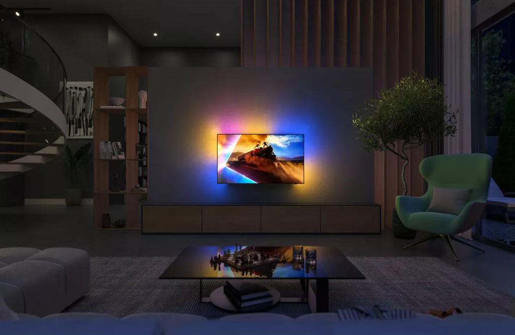 Philips Ambilight 65OLED801/12 TV 165,1 cm (65") 4K Ultra HD Smart TV Wifi Noir