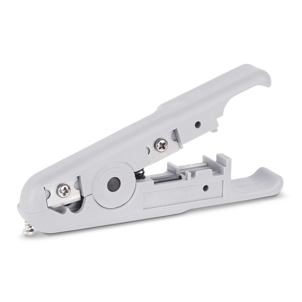 StarTech.com Pince à Dénuder et à Couper les Câbles Réseau, Pince à Dénuder Professionnelle pour Câbles UTP/FTP/STP/Coax, Dénudeur pour Câbles Réseau, Outil Rotatif pour Dénuder et Couper les Câbles