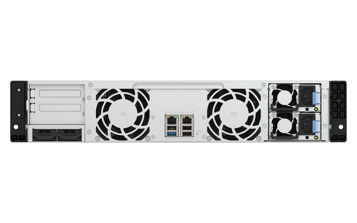 QNAP TS-H1465U-RP Serveur de stockage Rack (2 U) 8 Go DDR5 0 To QNAP QTS Noir