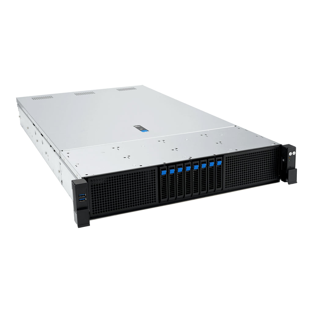 ASUS RS720A-E13-RS8U Serveur Rack 2U Socket SP5 Noir et Argent