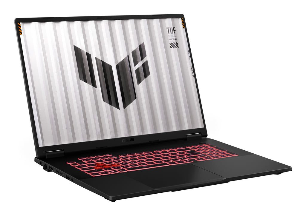ASUS TUF Gaming A18 FA808UM-S8012W AMD Ryzen™ 7 260 Ordinateur portable 45,7 cm (18") WUXGA 16 Go DDR5-SDRAM 1 To SSD NVIDIA GeForce RTX 5060 Wi-Fi 6E (802.11ax) Windows 11 Home Allemand Gris